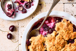 Kirsch Cobbler vegan
