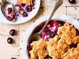 Kirsch Cobbler vegan