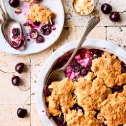 Kirsch Cobbler vegan