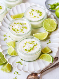 Veganes Limetten Mousse