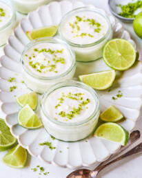 Veganes Limetten Mousse
