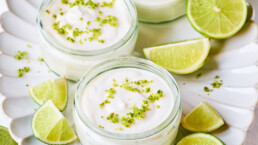 Veganes Limetten Mousse