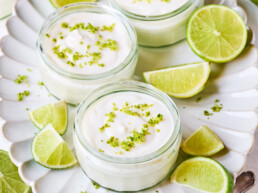 Veganes Limetten Mousse