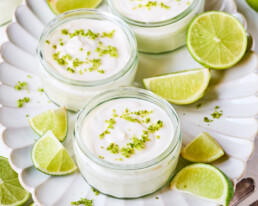Veganes Limetten Mousse