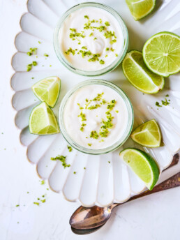 Limettenmousse