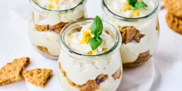 Veganes Limoncello Tiramisu