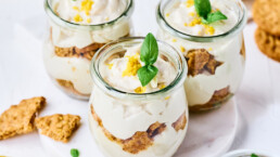Veganes Limoncello Tiramisu