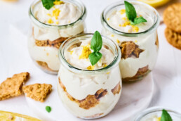 Veganes Limoncello Tiramisu