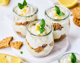 Veganes Limoncello Tiramisu