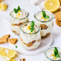 Veganes Limoncello Tiramisu