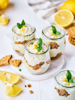 Veganes Limoncello Tiramisu