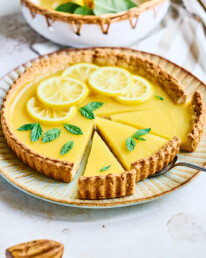 Zitronentarte vegan