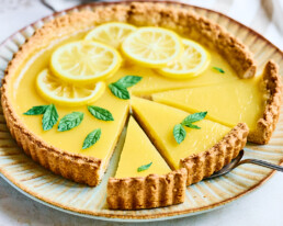 Zitronentarte vegan