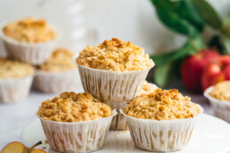 Veganer Apfel-Streusel-Muffin