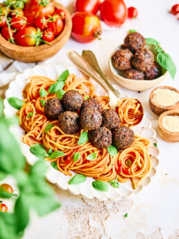 vegane Hackbällchen Rezept